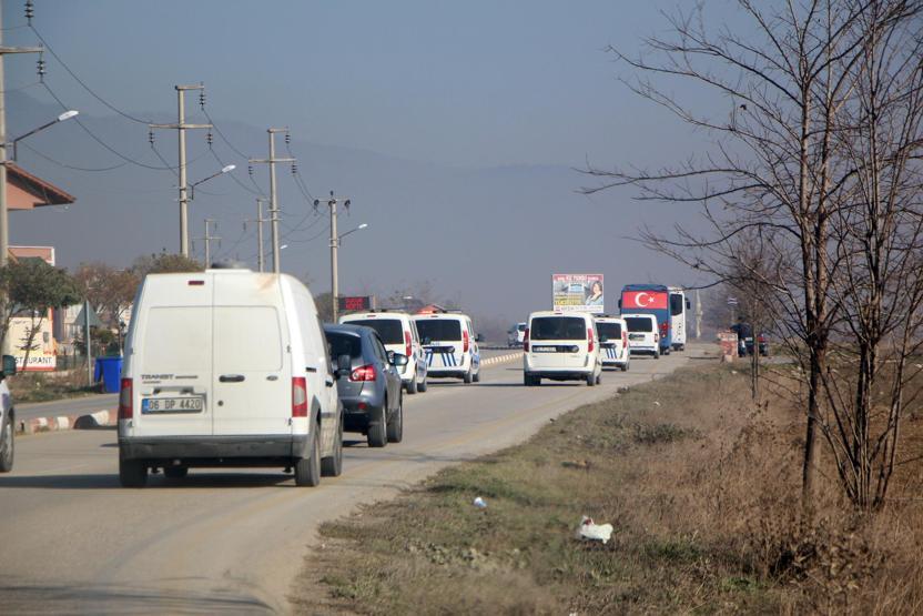 Alaattin Çakıcı için olağanüstü güvenlik önlemleri: 15 araçlık konvoy eşlik etti
