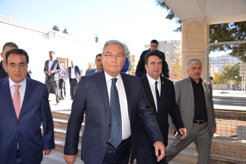 Deniz Baykal, Ahmet Türkün eşi Mülkiye Türkü ziyaret etti
