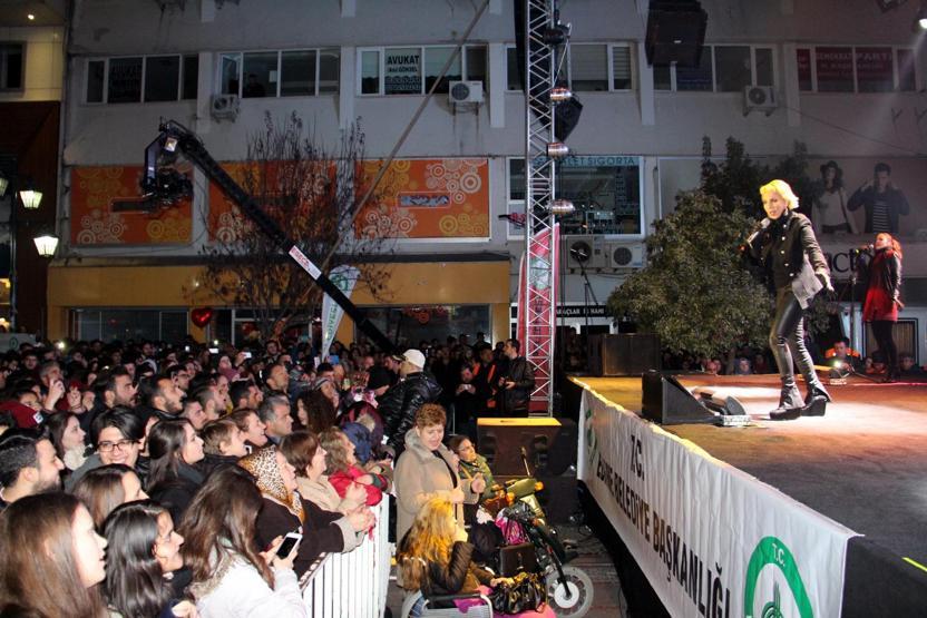 Sertap Erener Edirnede konser verdi