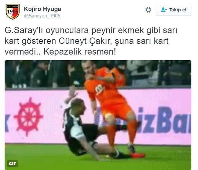 Beşiktaş-Başakşehir maçı sosyal medyayı salladı