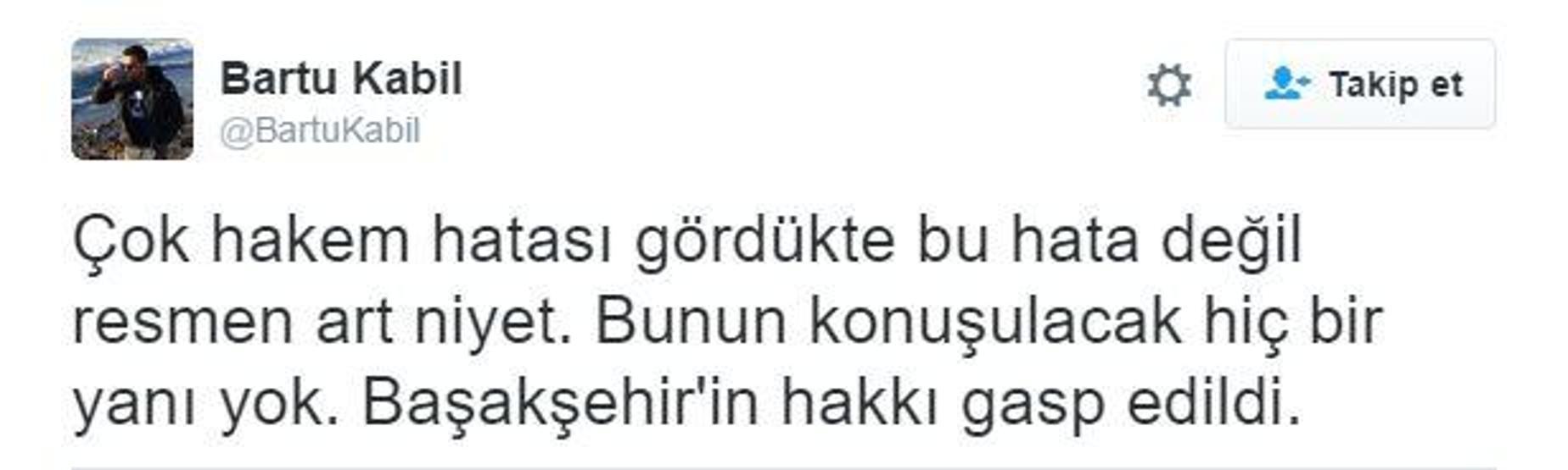 Beşiktaş-Başakşehir maçı sosyal medyayı salladı