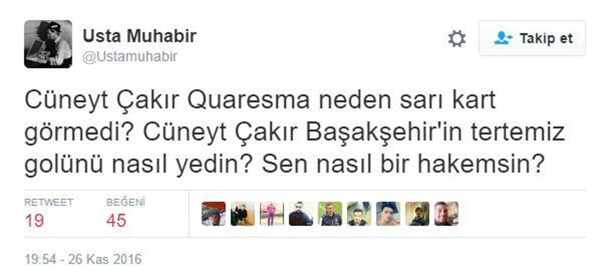 Beşiktaş-Başakşehir maçı sosyal medyayı salladı