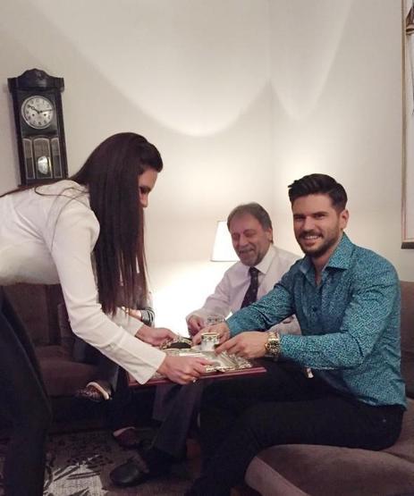 Tolgahan Sayışman ile Almeda Abazinin nişan fotoğrafları