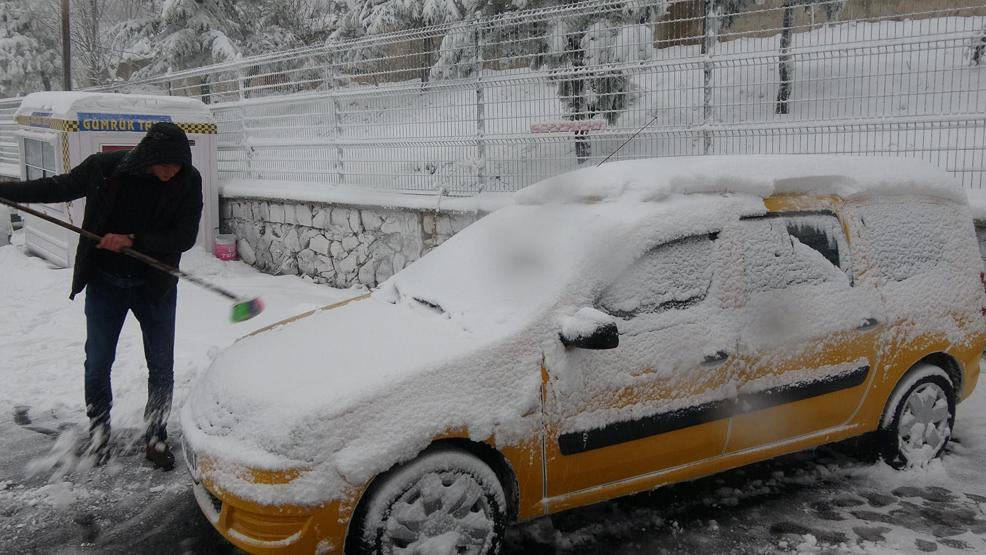 Kırklareli ve Edirne beyaza büründü