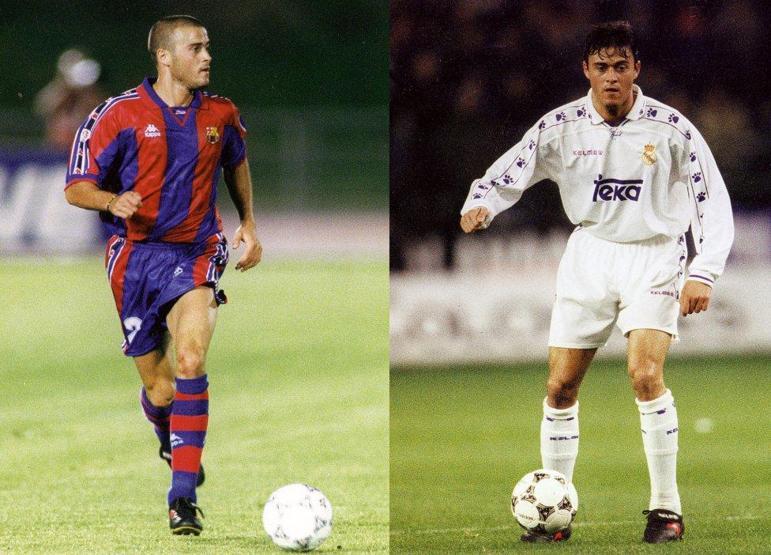 Hem Madrid hem de Barcada oynayan futbolcular