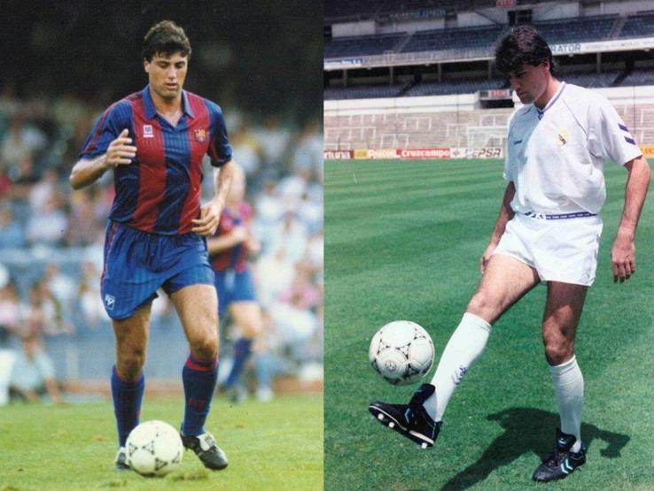 Hem Madrid hem de Barcada oynayan futbolcular