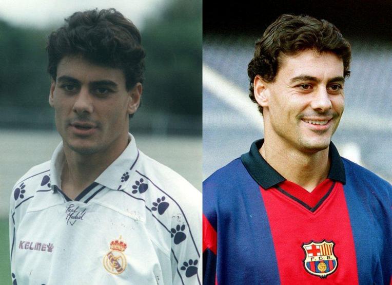 Hem Madrid hem de Barcada oynayan futbolcular