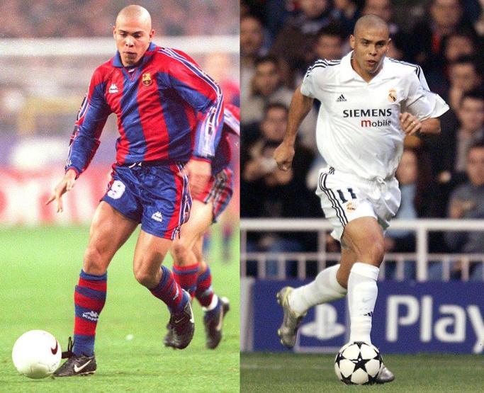 Hem Madrid hem de Barcada oynayan futbolcular