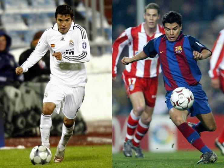 Hem Madrid hem de Barcada oynayan futbolcular
