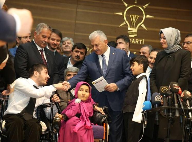Başbakan Yıldırım telefonu açıp müjdeyi verdi