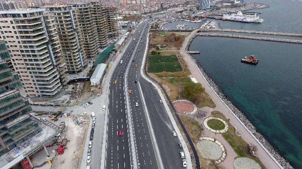 Açılışına günler kalan Avrasya Tünelinin havadan görüntüleri