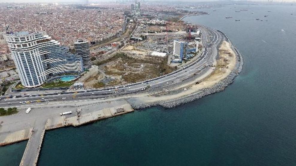 Açılışına günler kalan Avrasya Tünelinin havadan görüntüleri