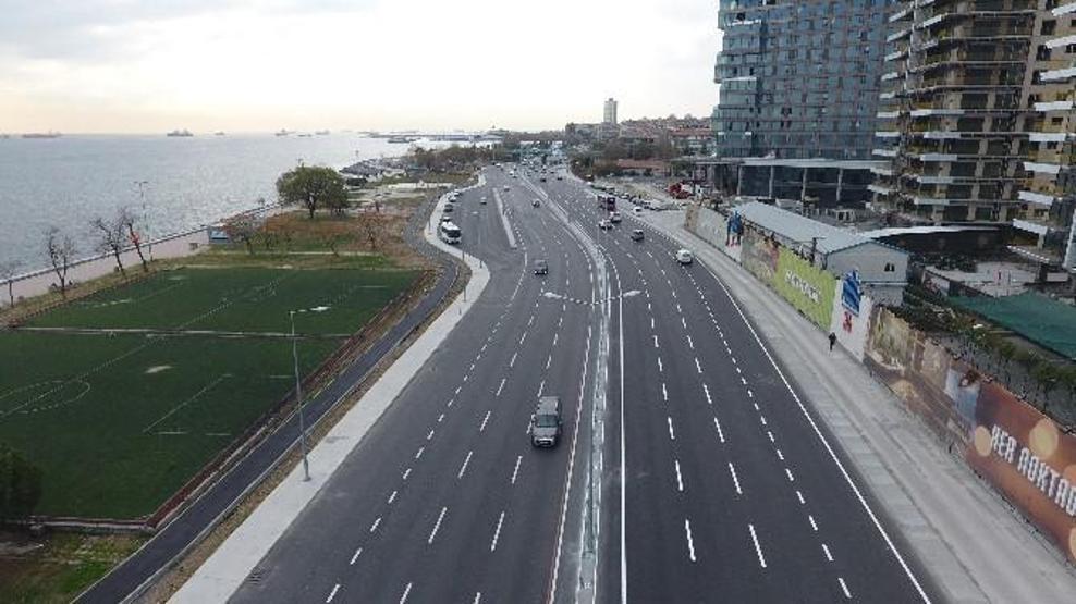 Açılışına günler kalan Avrasya Tünelinin havadan görüntüleri