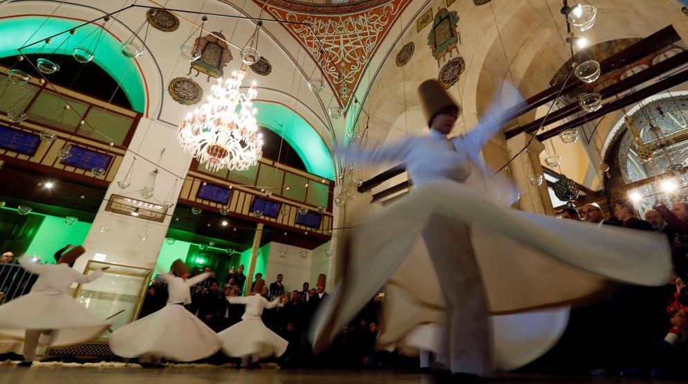 Mevlana 743. ölüm yıldönümünde sema gösterisi ile anıldı