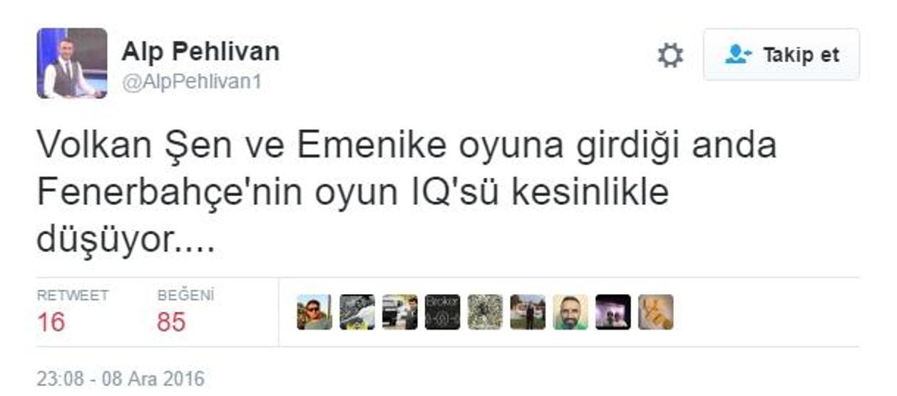 Fenerbahçenin galibiyeti gündem oldu