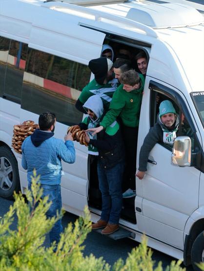 Bursaspor taraftarının İstanbul deplasmanı yolculuğu