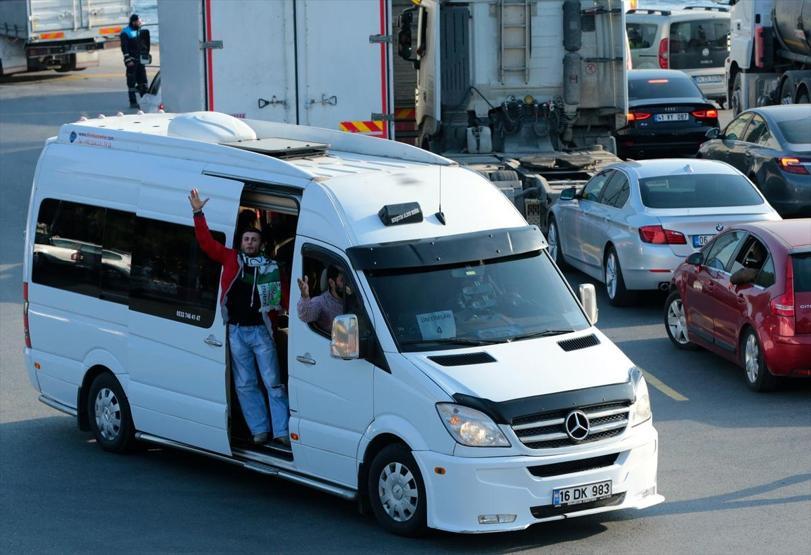 Bursaspor taraftarının İstanbul deplasmanı yolculuğu