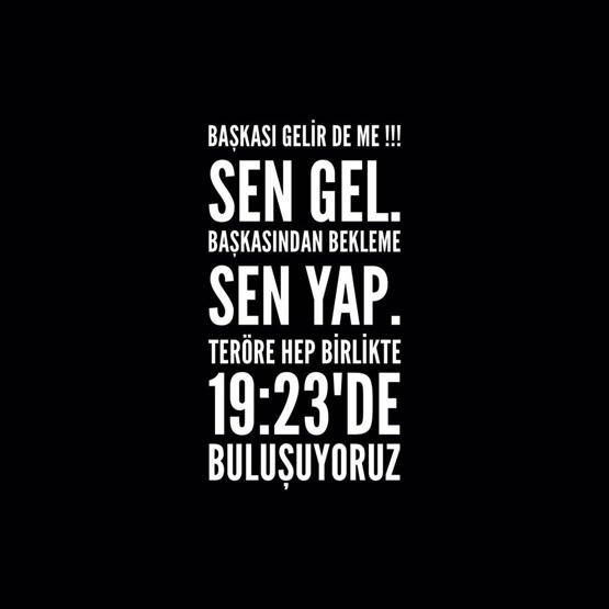 Çarşı Türkiyeyi 19.23te Beleştepeye yürümeye çağırdı