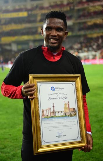 Samuel Etooya onursal hemşerilik beratı