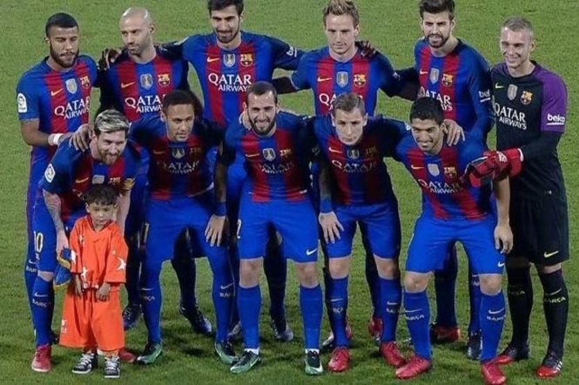 Messi ile Afgan hayranı Murtaza buluştu