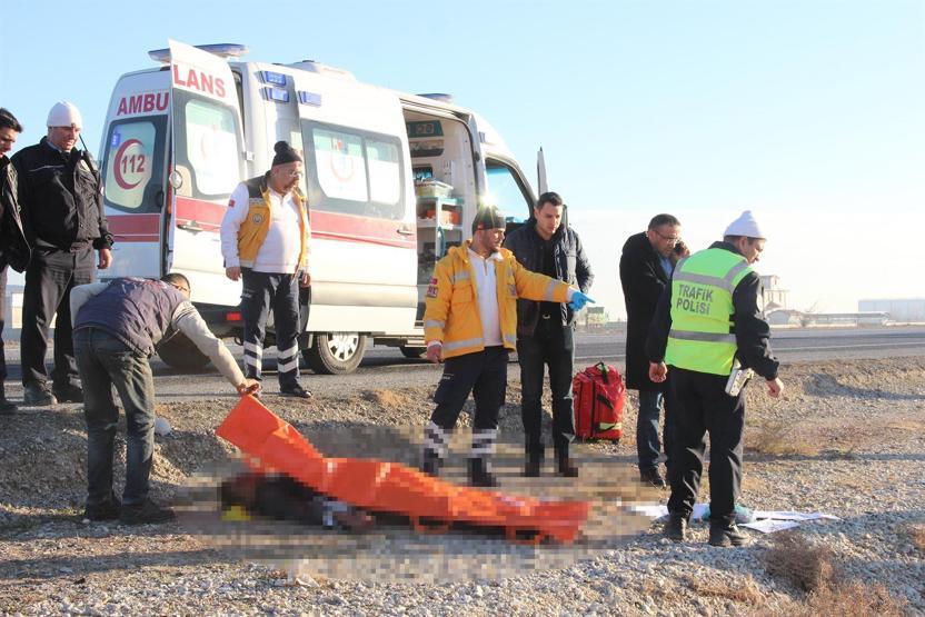 Çarptığı genci çöp poşeti sanmış