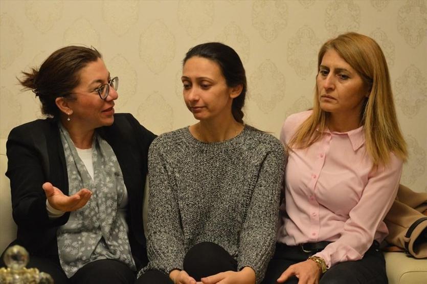 Hamile kadına lastik pompasıyla saldırmış