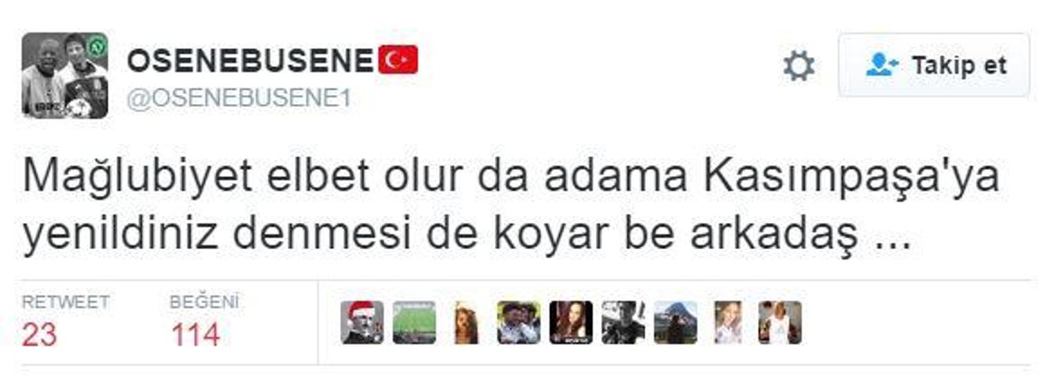Yenilgi sonrası hedefte Şenol Güneş vardı