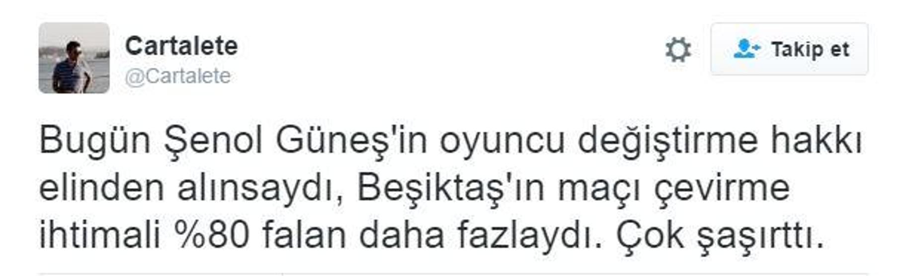 Yenilgi sonrası hedefte Şenol Güneş vardı