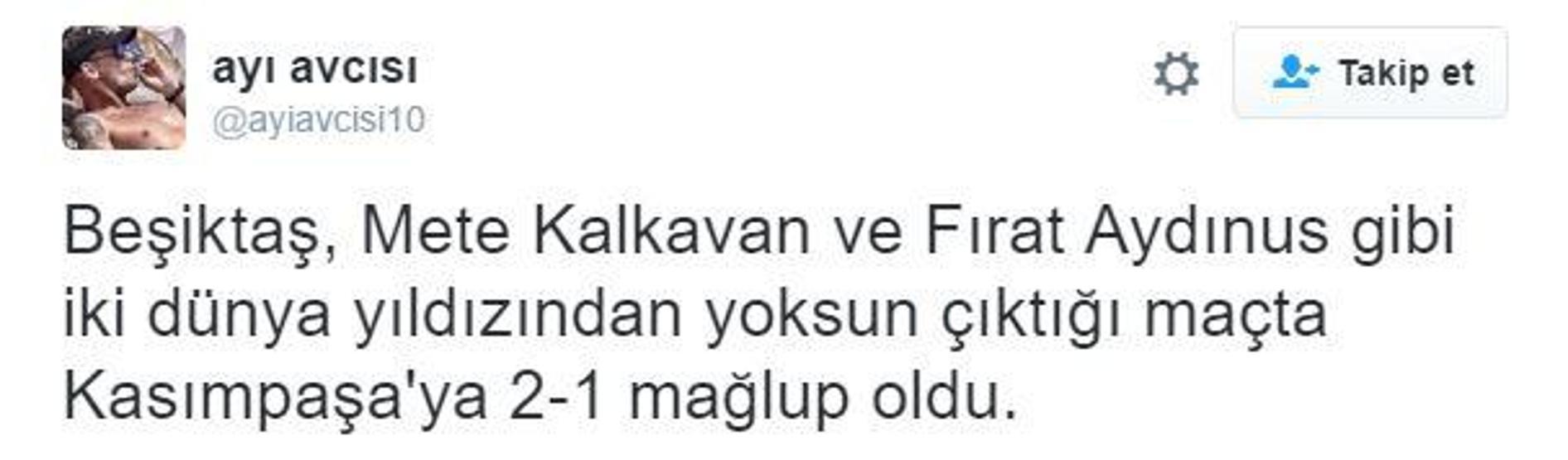 Yenilgi sonrası hedefte Şenol Güneş vardı