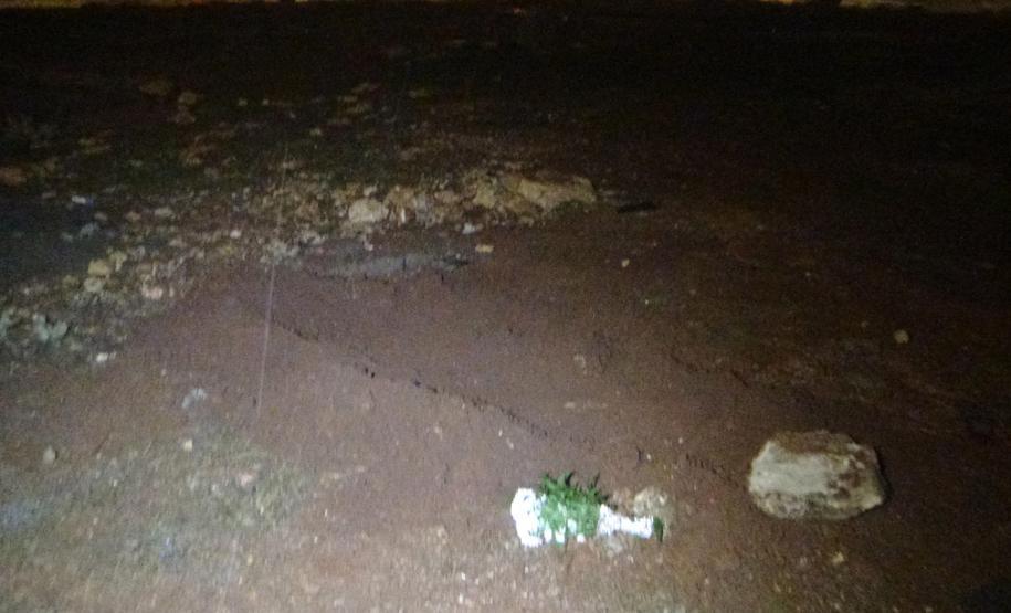 Aşkımı toprağa gördüm dedi, polis alarma geçti