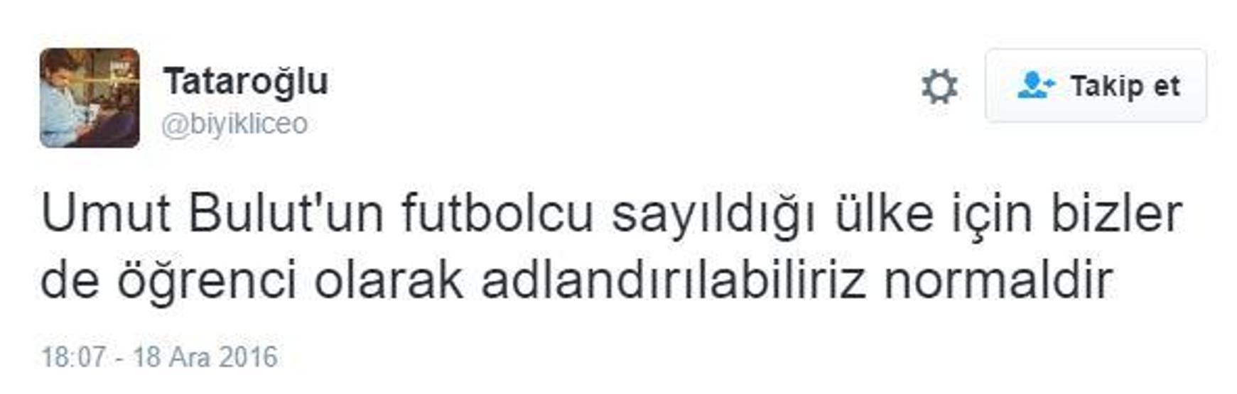 Umut Bulut saç baş yoldurdu