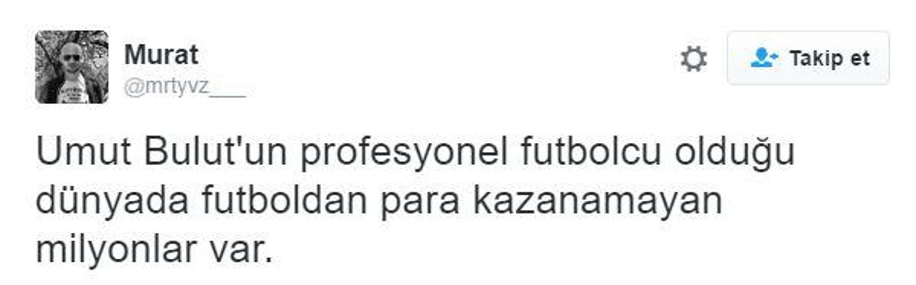 Umut Bulut saç baş yoldurdu