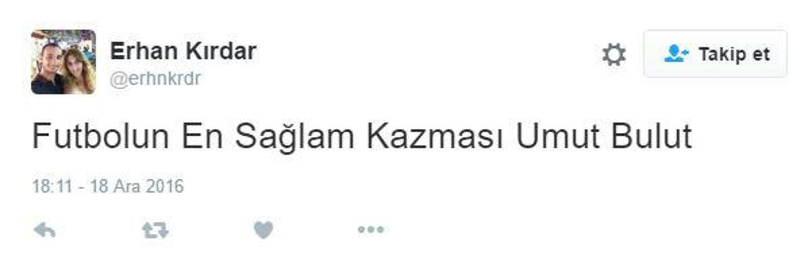 Umut Bulut saç baş yoldurdu