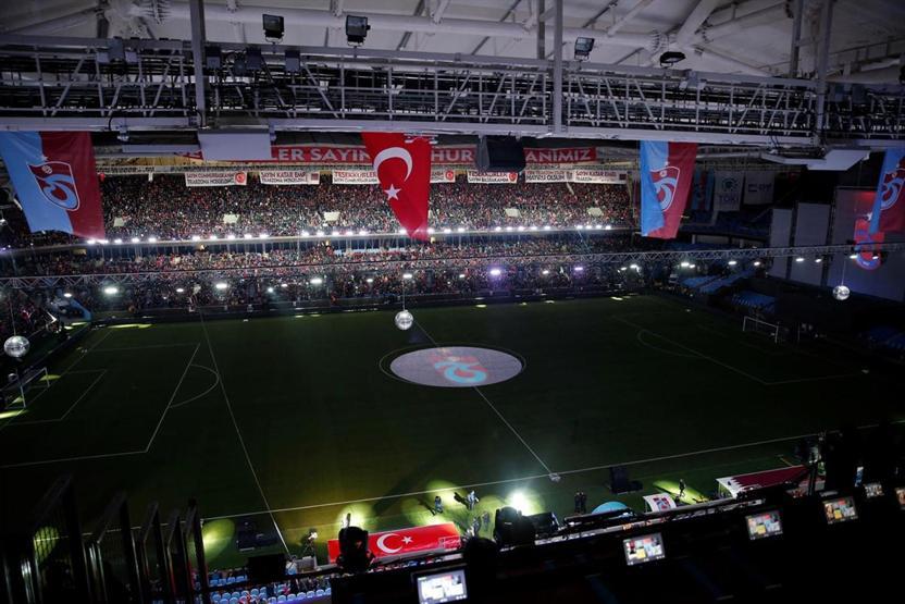 Trabzonsporun yeni stadı açıldı