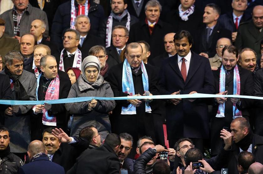 Trabzonsporun yeni stadı açıldı