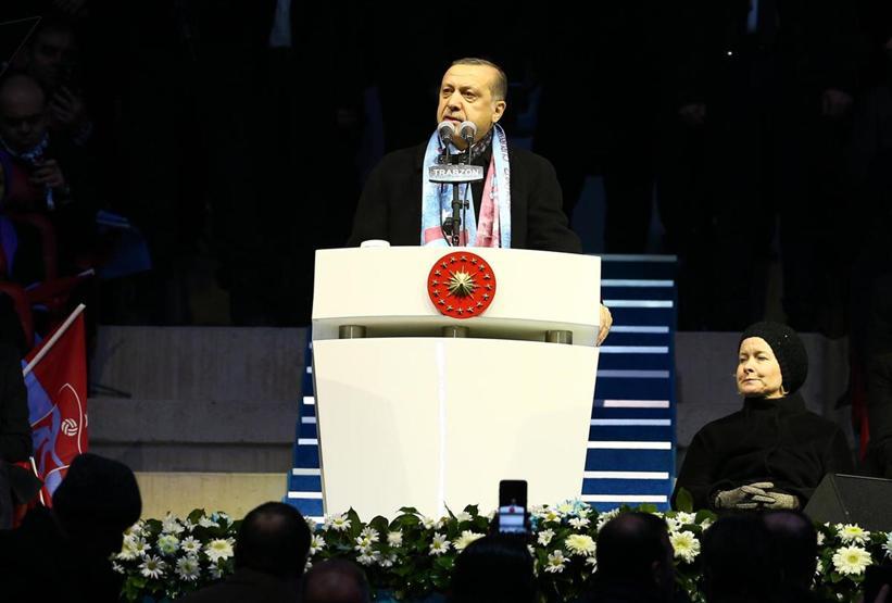 Trabzonsporun yeni stadı açıldı