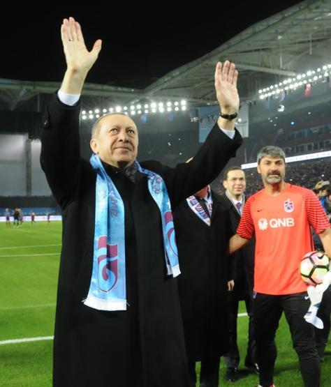 Trabzonsporun yeni stadı açıldı