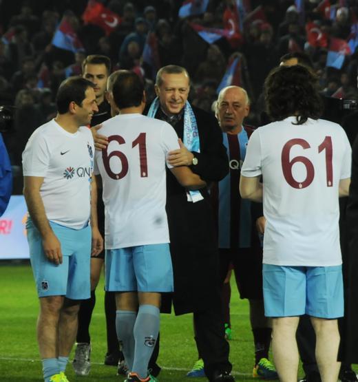 Trabzonsporun yeni stadı açıldı
