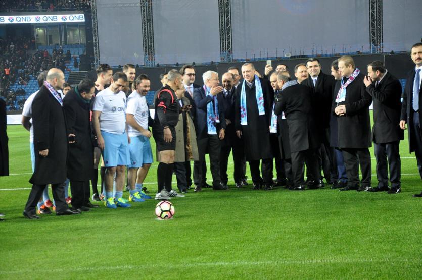 Trabzonsporun yeni stadı açıldı
