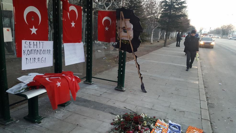 Durağın adı Şehit Komandolar Durağı olarak değiştirildi