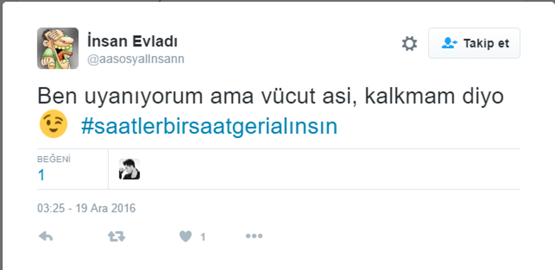 Twitterda saat tepkisi