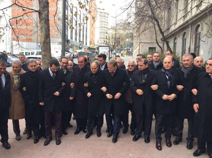 Kulüpler Birliği Şehitler Tepesine yürüdü
