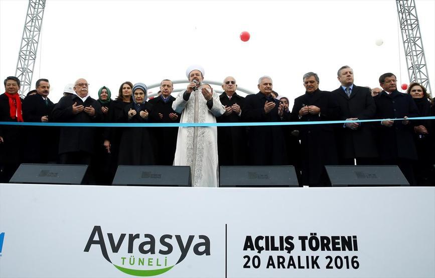 Avrasya Tüneli açılışından fotoğraflar