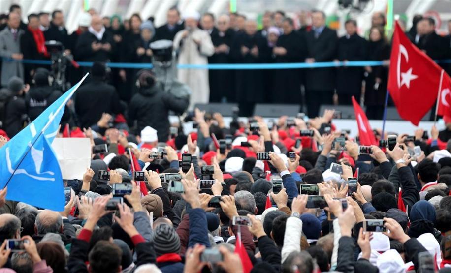 Avrasya Tüneli açılışından fotoğraflar