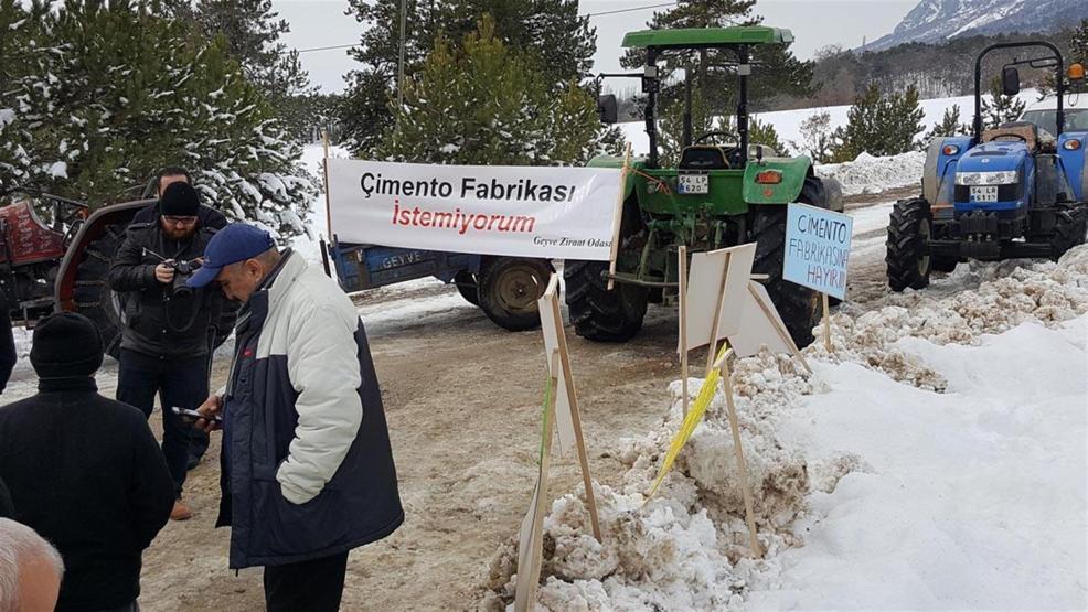 Sakaryada çimento fabrikası isyanı