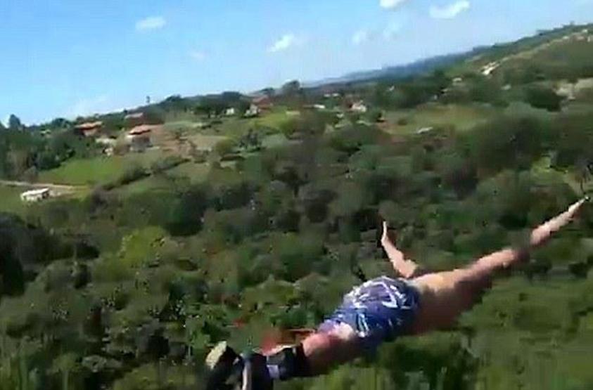Bungee Jumping yaparken ölüme atladı...