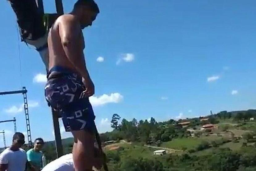 Bungee Jumping yaparken ölüme atladı...
