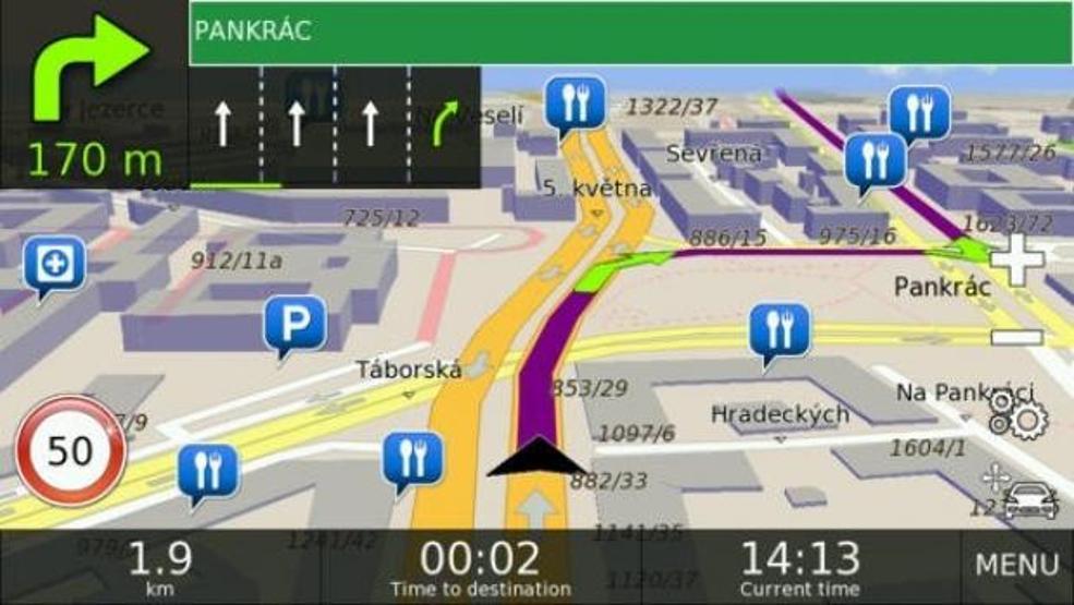 İnternet gerektirmeyen Navigasyon uygulamaları