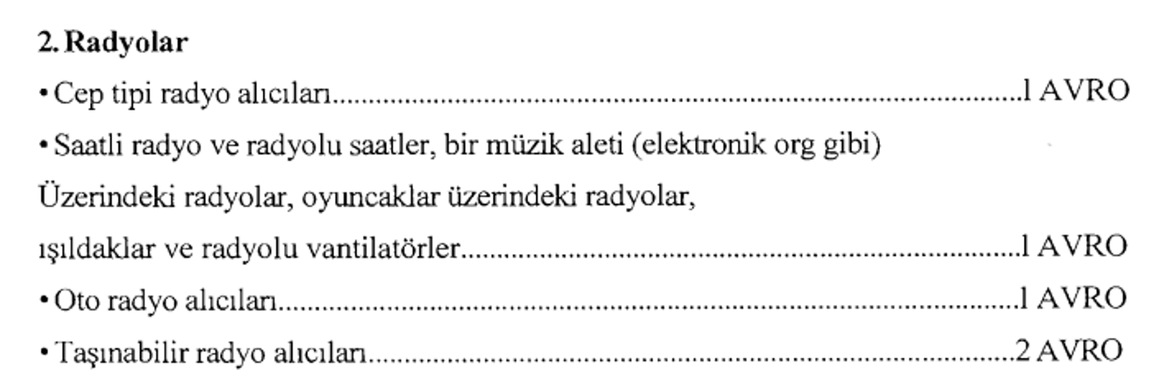 Elektronik cihazlar için 2017 yılı bandrol ücretleri belirlendi