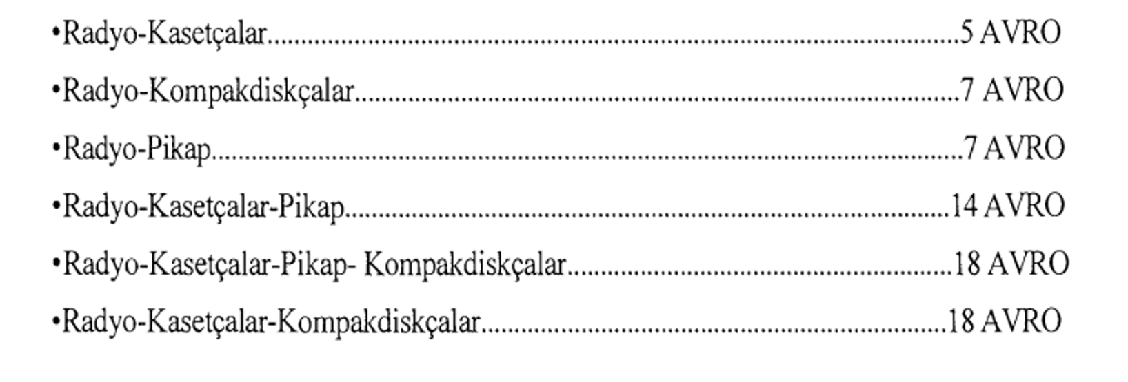 Elektronik cihazlar için 2017 yılı bandrol ücretleri belirlendi